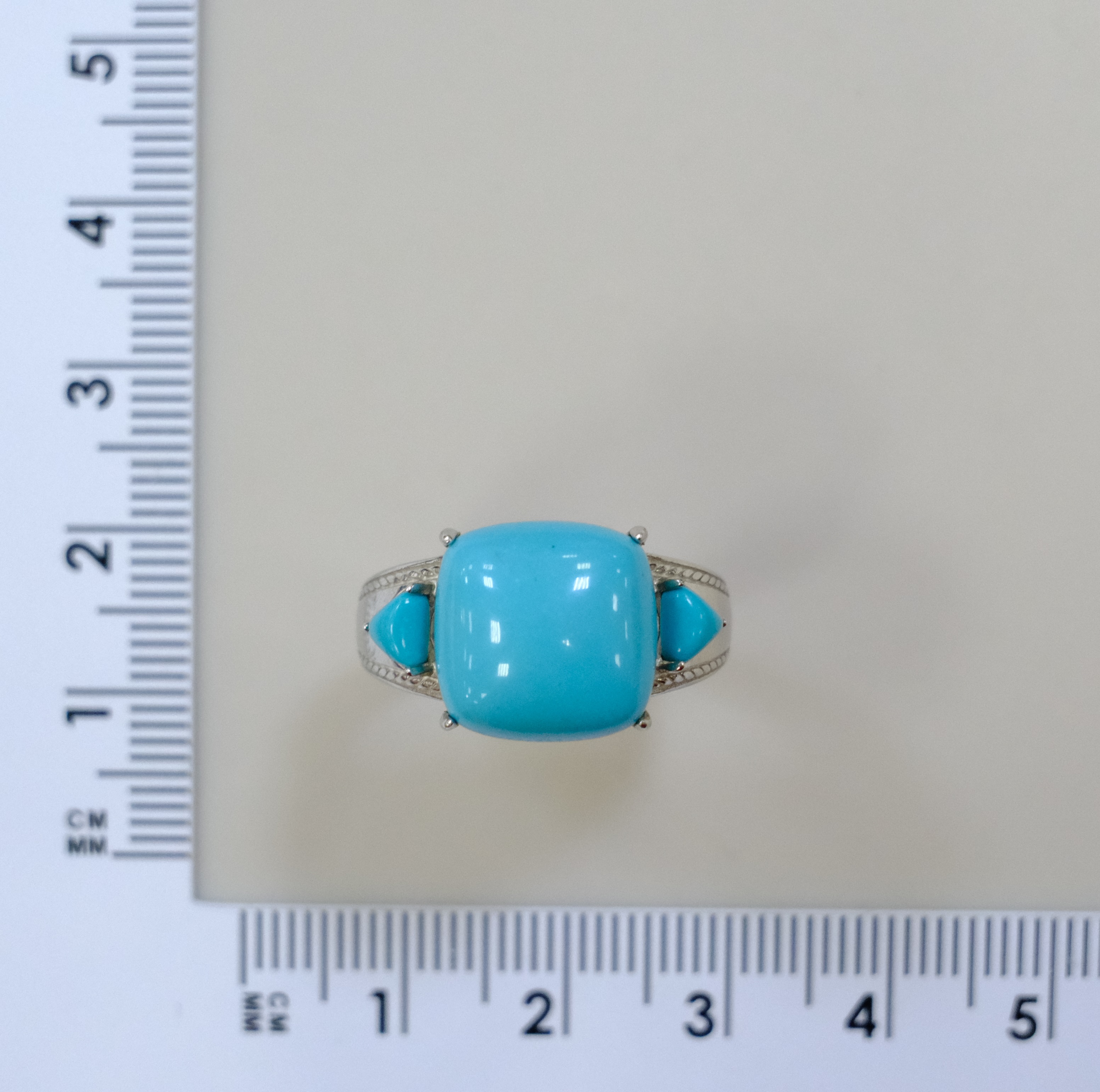 Серебряное кольцо с бирюзой
